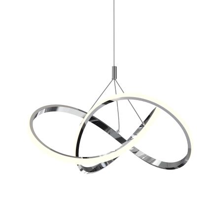 ONLI - LED Lühter LOOP LED/40W/230V 4000K läikiv kroom