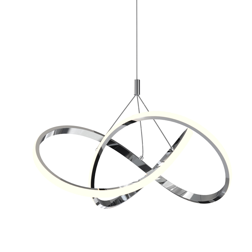 ONLI - LED Lühter LOOP LED/40W/230V 4000K läikiv kroom