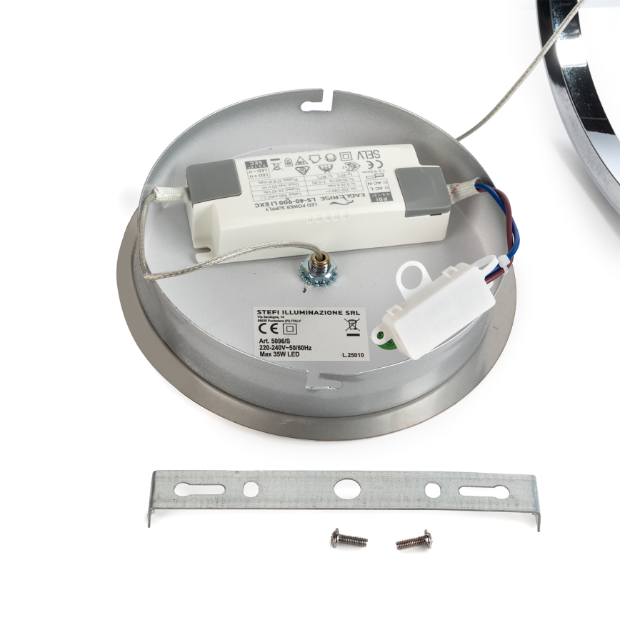 ONLI - LED Lühter LOOP LED/40W/230V 4000K läikiv kroom