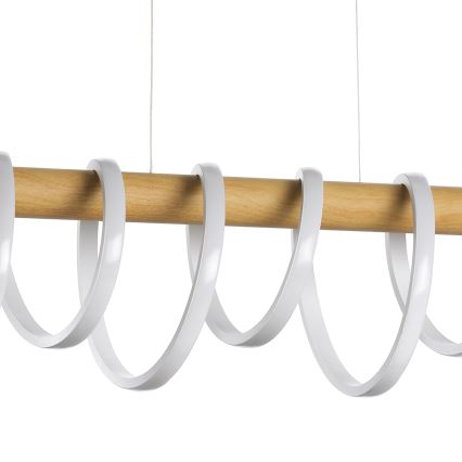 ONLI - LED Lühter NILO LED/70W/230V 4000K pruun/valge