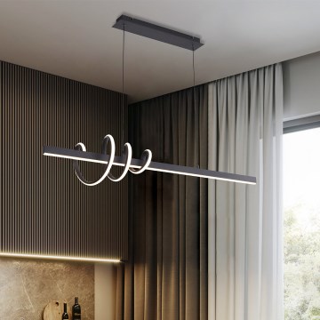 ONLI - LED Lühter SWING LED/30W/230V 4000K must