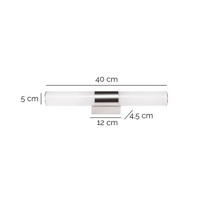 ONLI - LED Pildivalgusti OBUT LED/8W/230V 4000K matt kroom