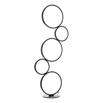 ONLI - LED-põrandalamp RINGS LED/58W/230V 4000K must
