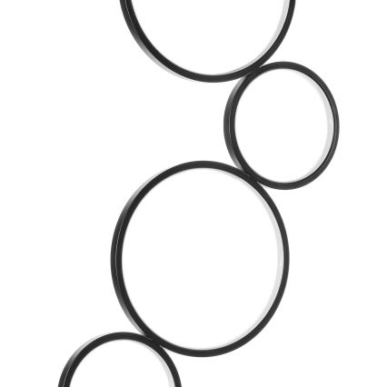 ONLI - LED-põrandalamp RINGS LED/58W/230V 4000K must