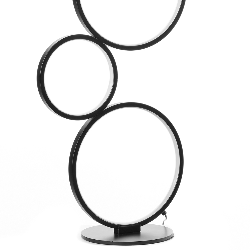 ONLI - LED-põrandalamp RINGS LED/58W/230V 4000K must
