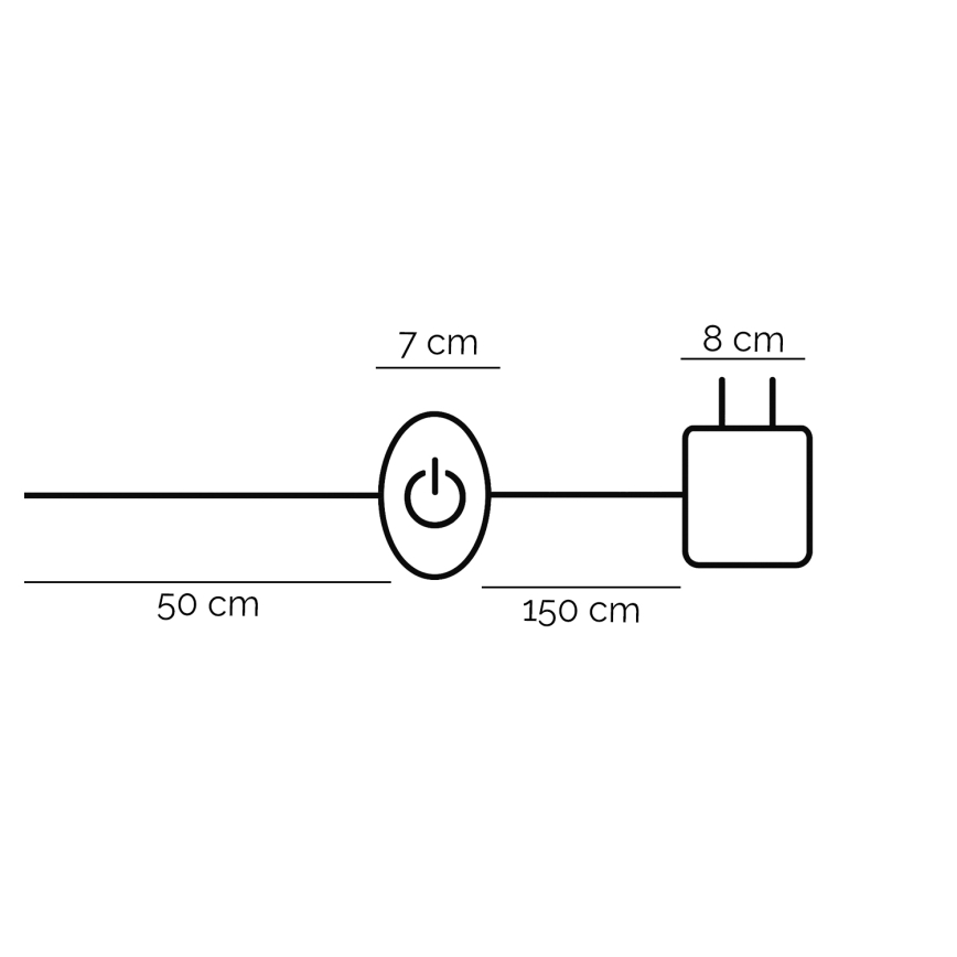 ONLI - LED Põrandalamp TWIST LED/24W/230V 4000K must