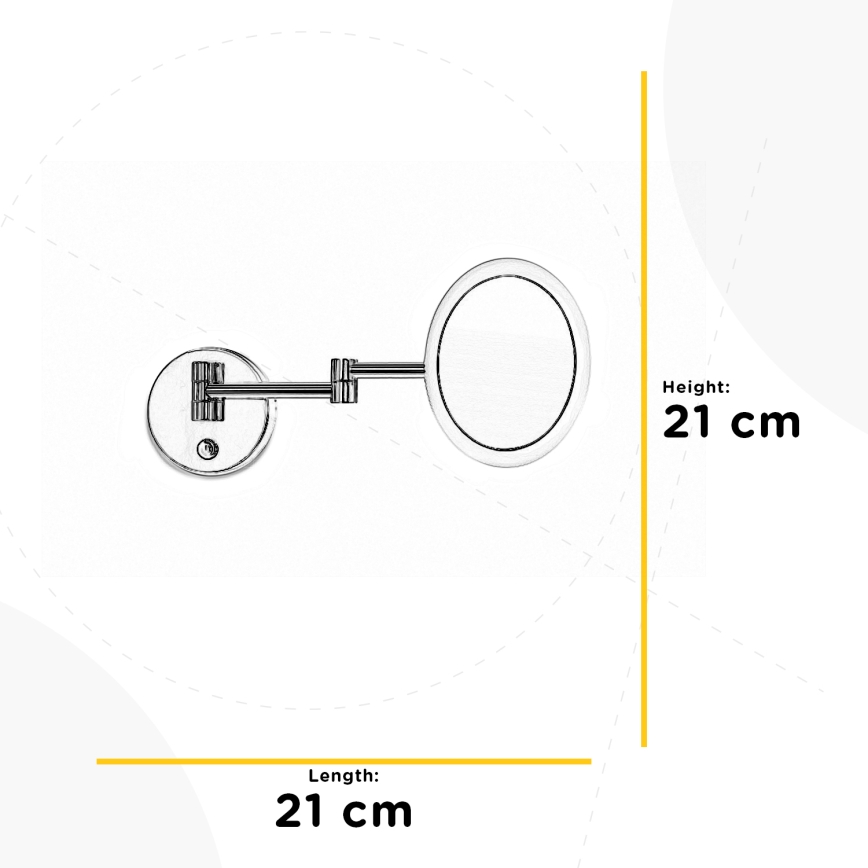 ONLI - LED Sein kosmeetikapeegel RIM LED/4,2W/230V 4000K IP44