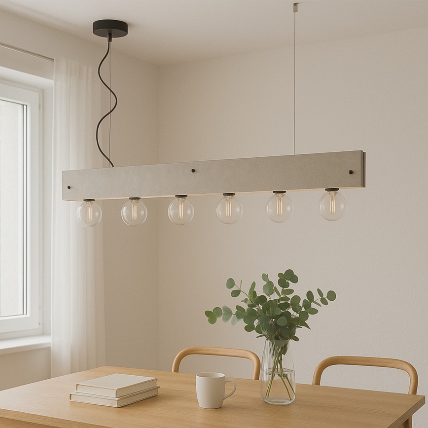 ONLI - Lühter ARGO 6xE27/22W/230V hall