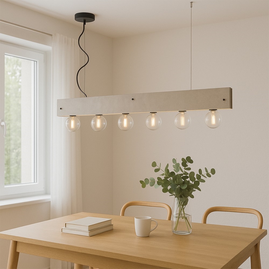 ONLI - Lühter ARGO 6xE27/22W/230V hall
