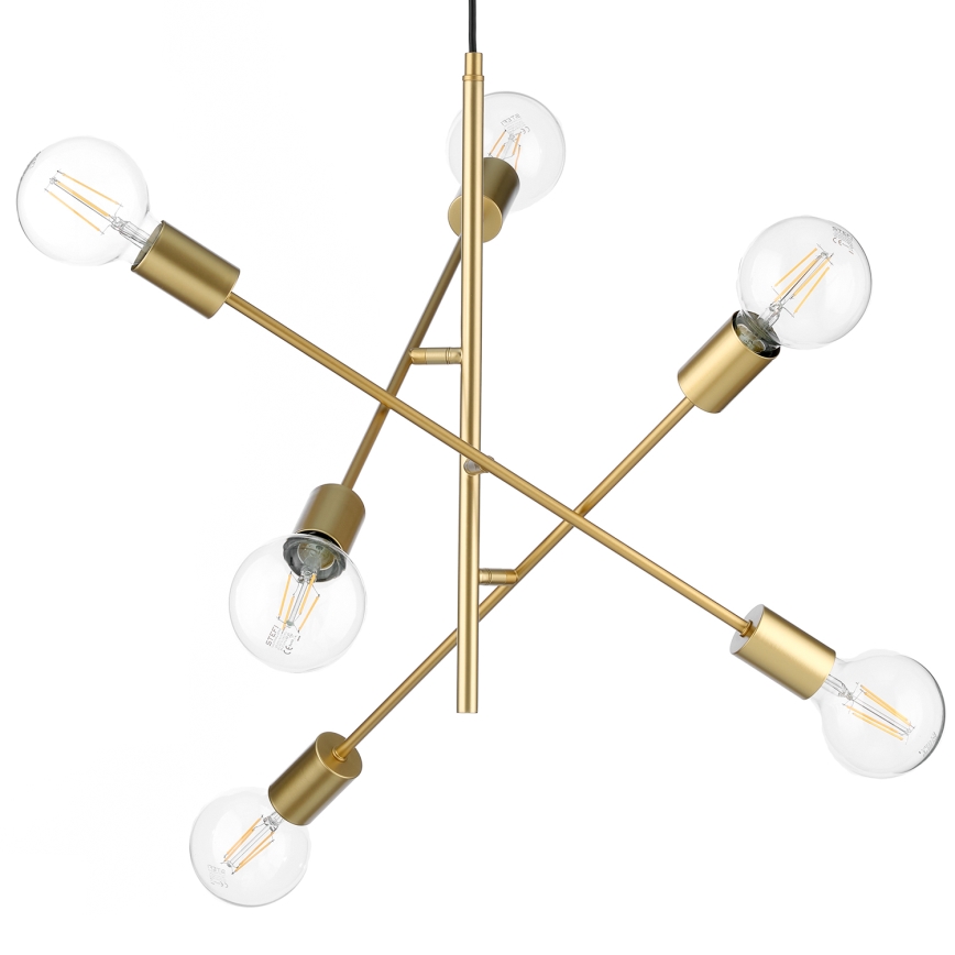 ONLI - Lühter CROSS 6xE27/22W/230V