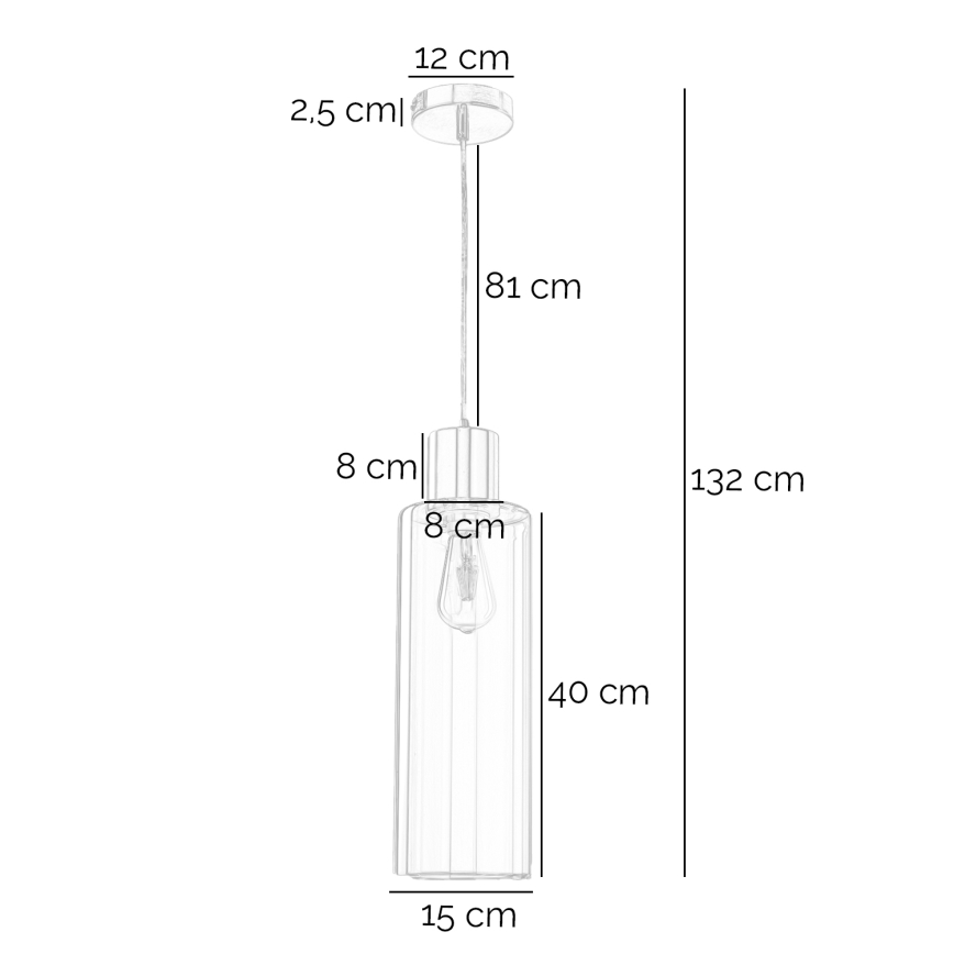 ONLI - Lühter DODO 1xE27/22W/230V vask