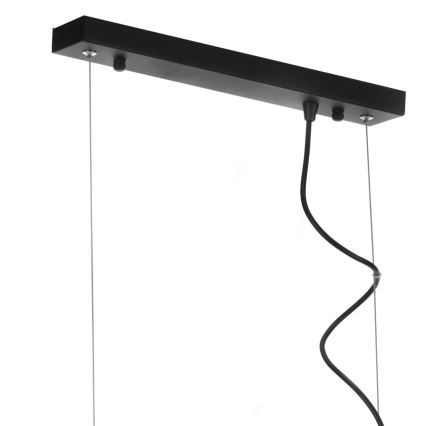 ONLI - Lühter FLOKI 4xE27/15W/230V must/vask