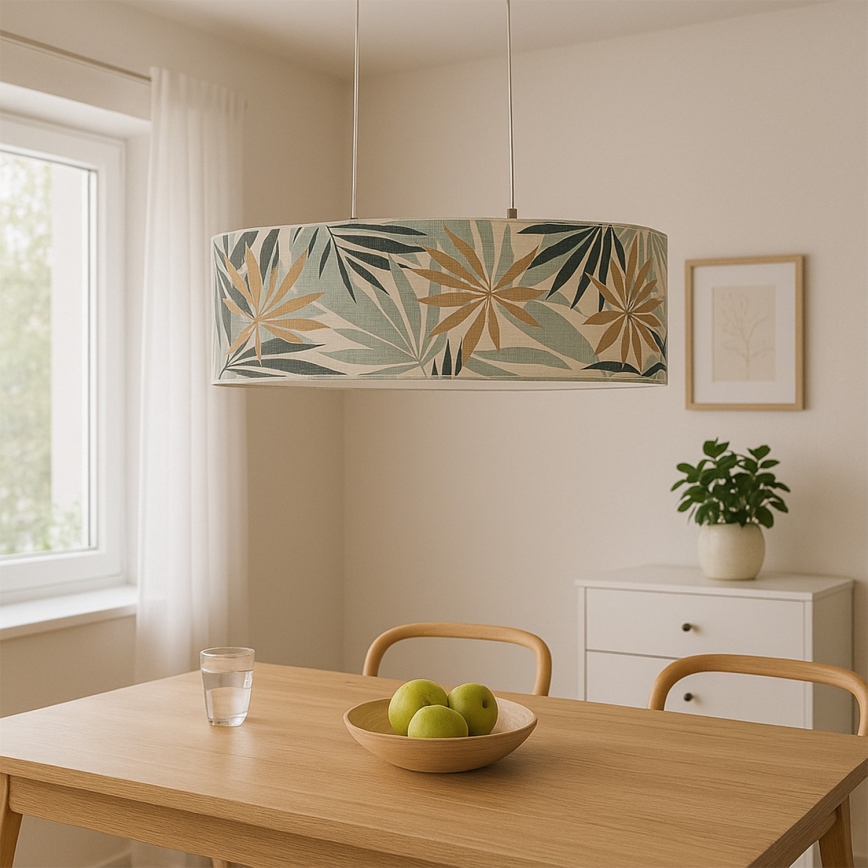 ONLI - Lühter FLORA 2xE27/22W/230V roheline/kuldne