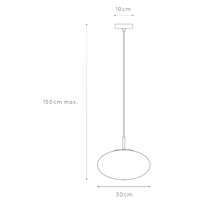 ONLI - Lühter JANET 1xE27/6W/230V d. 30 cm