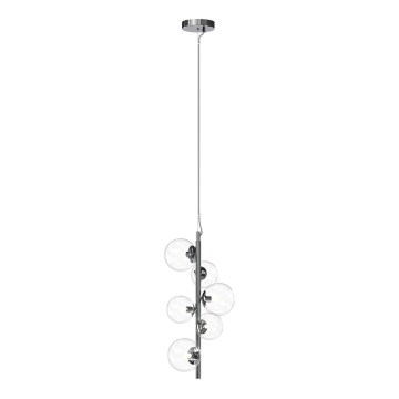 ONLI - Lühter kaablil KIMBERLY 6xG9/6W/230V läikiv kroom