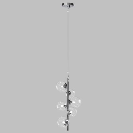 ONLI - Lühter kaablil KIMBERLY 6xG9/6W/230V läikiv kroom