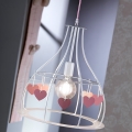 ONLI - Lühter lastele TITTA 1xE27/22W/230V roosa