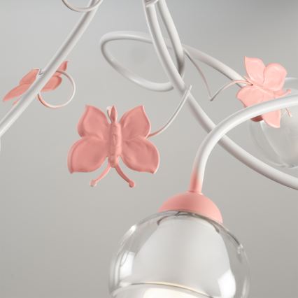 ONLI - Lühter lastetuppa BUTTERFLY 3xE14/6W/230V