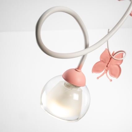 ONLI - Lühter lastetuppa BUTTERFLY 3xE14/6W/230V