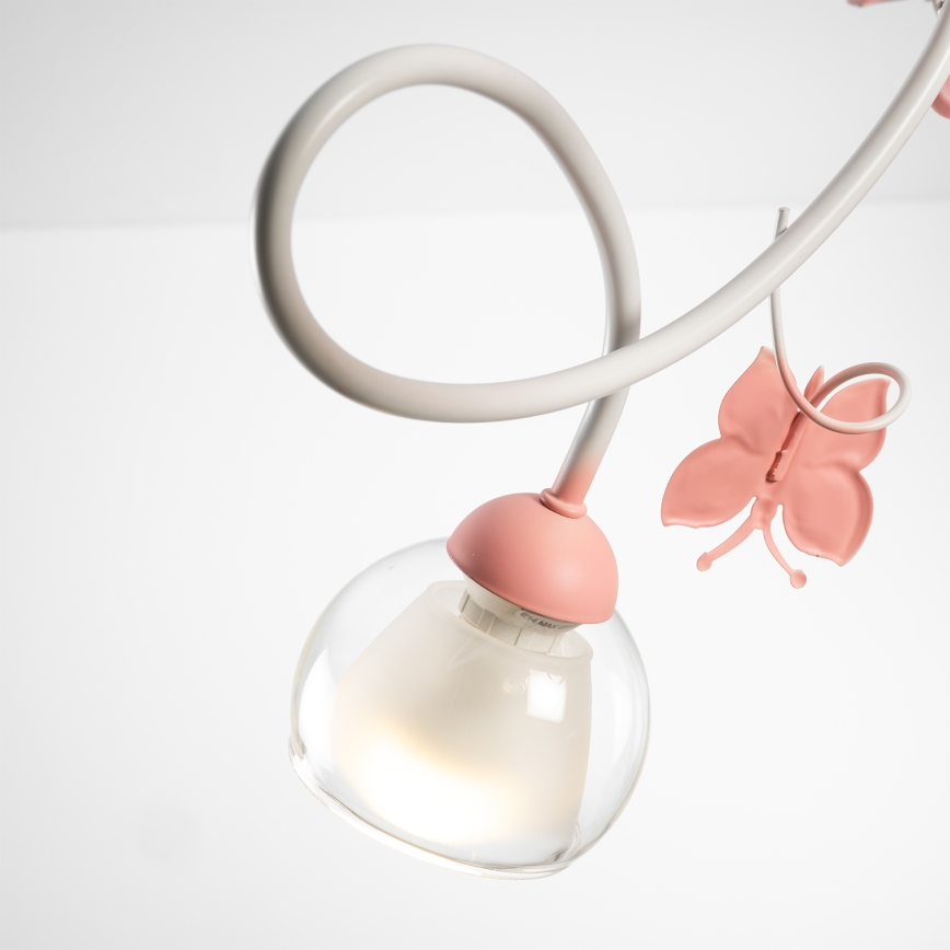 ONLI - Lühter lastetuppa BUTTERFLY 3xE14/6W/230V