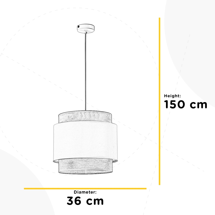 ONLI - Lühter LICIA 1xE27/22W/230V
