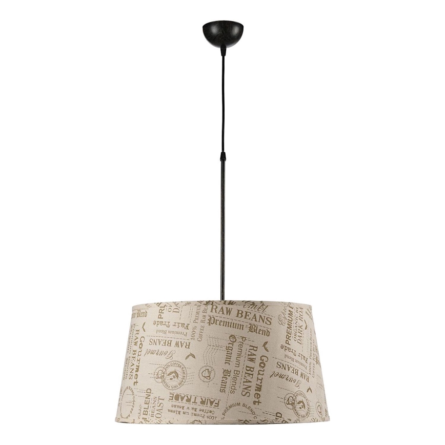 ONLI - Lühter MAIDA 1xE27/15W/230V d. 50 cm pruun