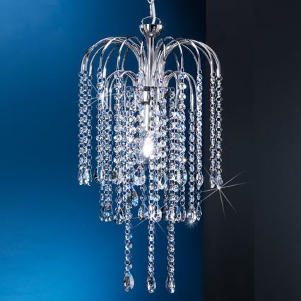 ONLI - Lühter PIOGGIA 1xE27/22W/230V läikiv kroom