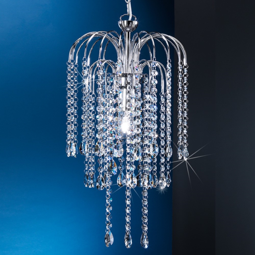 ONLI - Lühter PIOGGIA 1xE27/22W/230V läikiv kroom