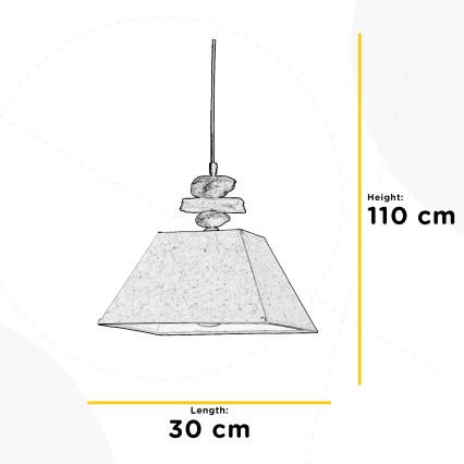 ONLI - Lühter SEREGON 1xE27/22W/230V