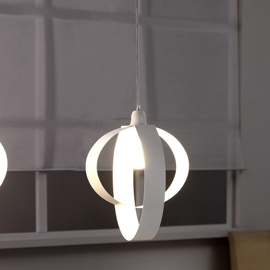 ONLI - Lühter SERENA 1xE27/22W/230V valge