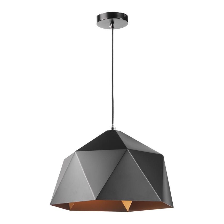 ONLI - Lühter YONG 1xE27/22W/230V must d. 46 cm