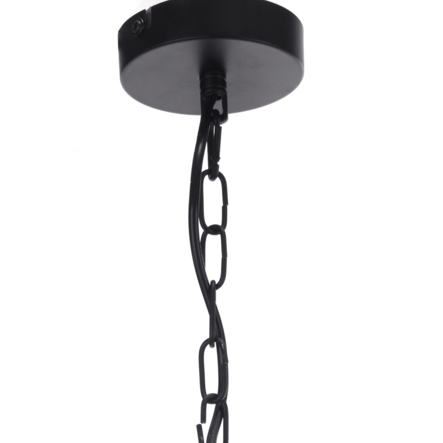 ONLI - Lühter ZAIR 1xE27/22W/230V must/hõbedane