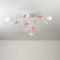 ONLI - Pinnale kinnitatav lühter lastetuppa BUTTERFLY 3xE14/6W/230V