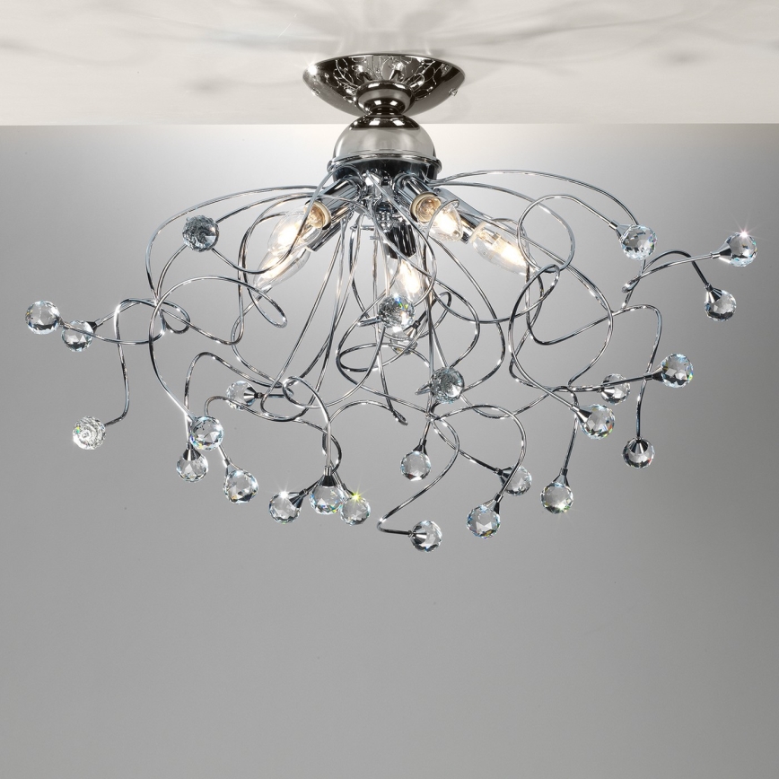 ONLI - Pinnale kinnitatav lühter TRILLY 5xE14/6W/230V