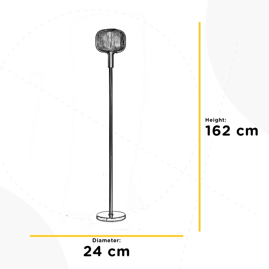 ONLI - Põrandalamp DOROTY 1xE27/22W/230V
