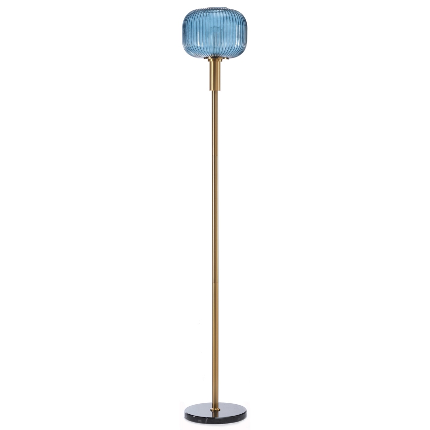 ONLI - Põrandalamp DOROTY 1xE27/22W/230V sinine/kuldne