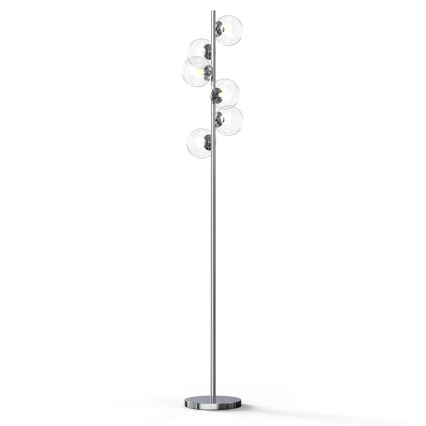 ONLI - Põrandalamp KIMBERLY 6xG9/6W/230V läikiv kroom