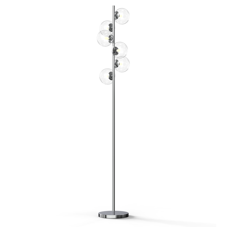 ONLI - Põrandalamp KIMBERLY 6xG9/6W/230V läikiv kroom