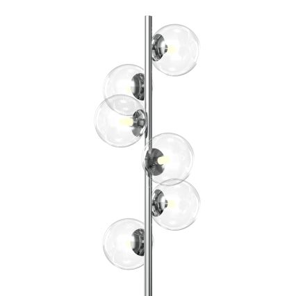 ONLI - Põrandalamp KIMBERLY 6xG9/6W/230V läikiv kroom