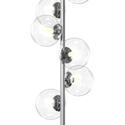 ONLI - Põrandalamp KIMBERLY 6xG9/6W/230V läikiv kroom