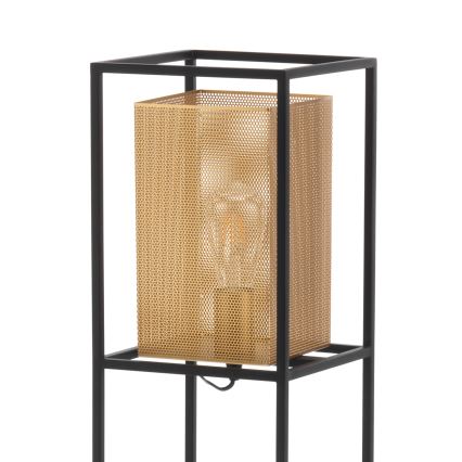 ONLI - Põrandalamp MALIK 1xE27/22W/230V kuldne/must