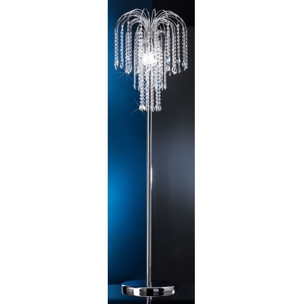 ONLI - Põrandalamp PIOGGIA 3xE14/6W/230V läikiv kroom