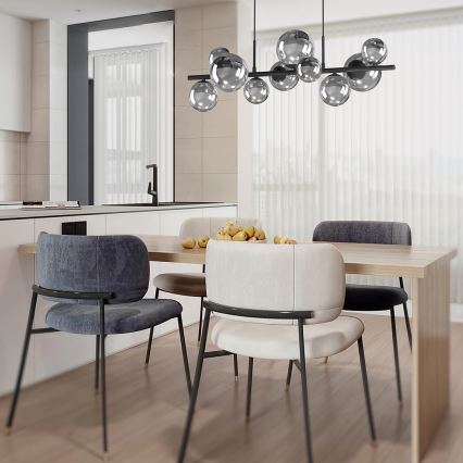 ONLI - Ripplamp kaablil PALOMA 10xG9/3W/230V must/suitsune