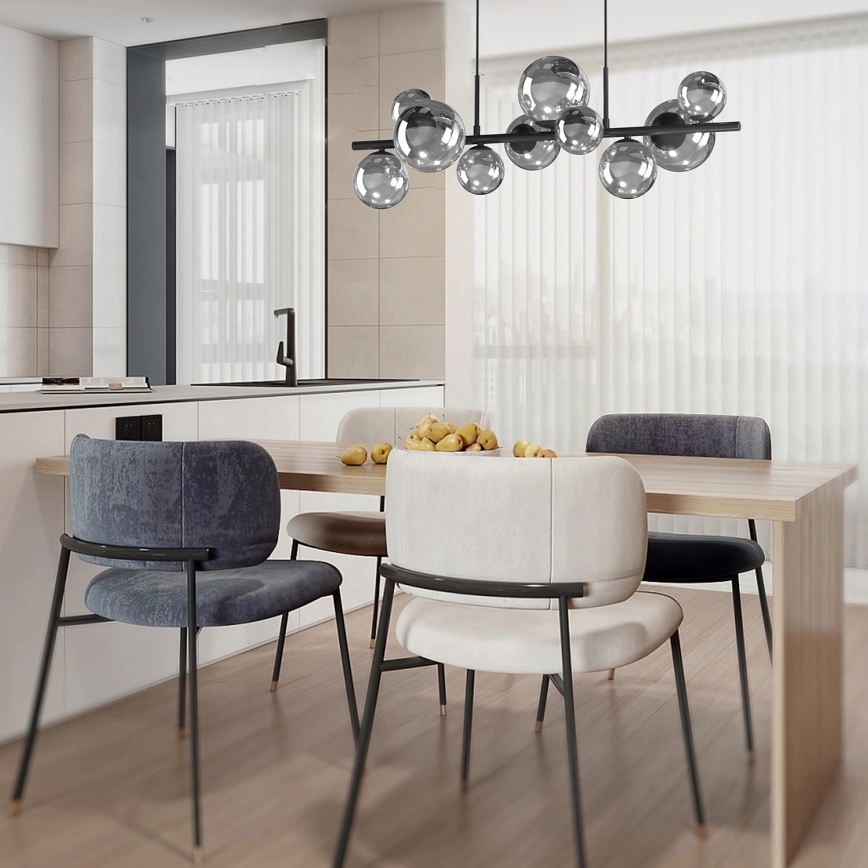 ONLI - Ripplamp kaablil PALOMA 10xG9/3W/230V must/suitsune