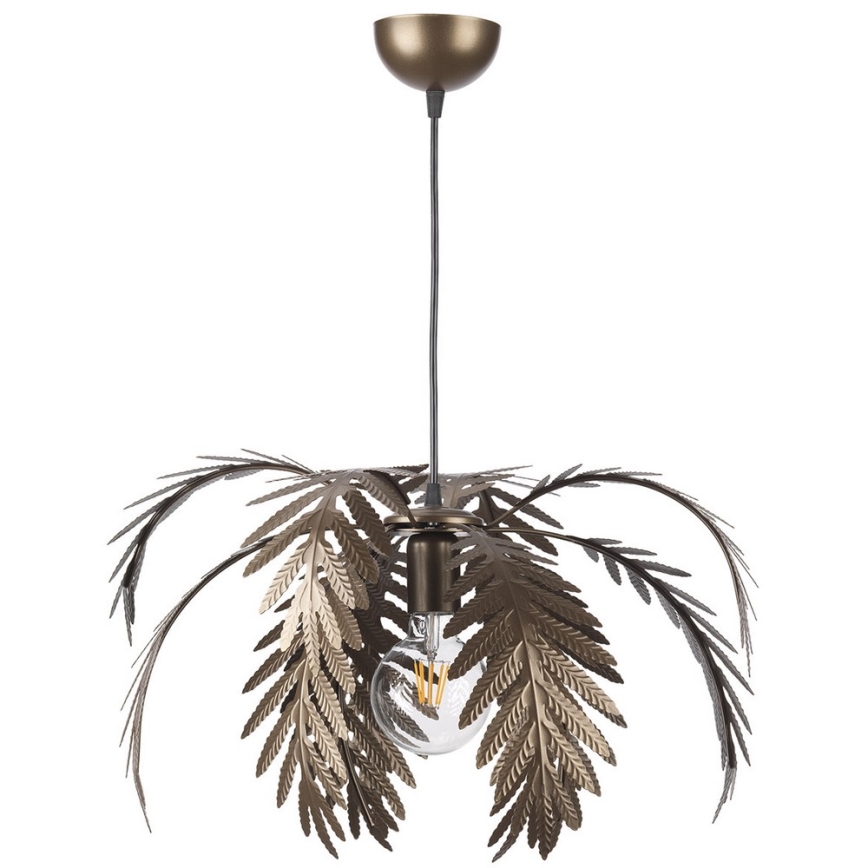 ONLI - Rippvalgusti kaabliga DUBAI 1xE27/22W/230V pronksivärvi