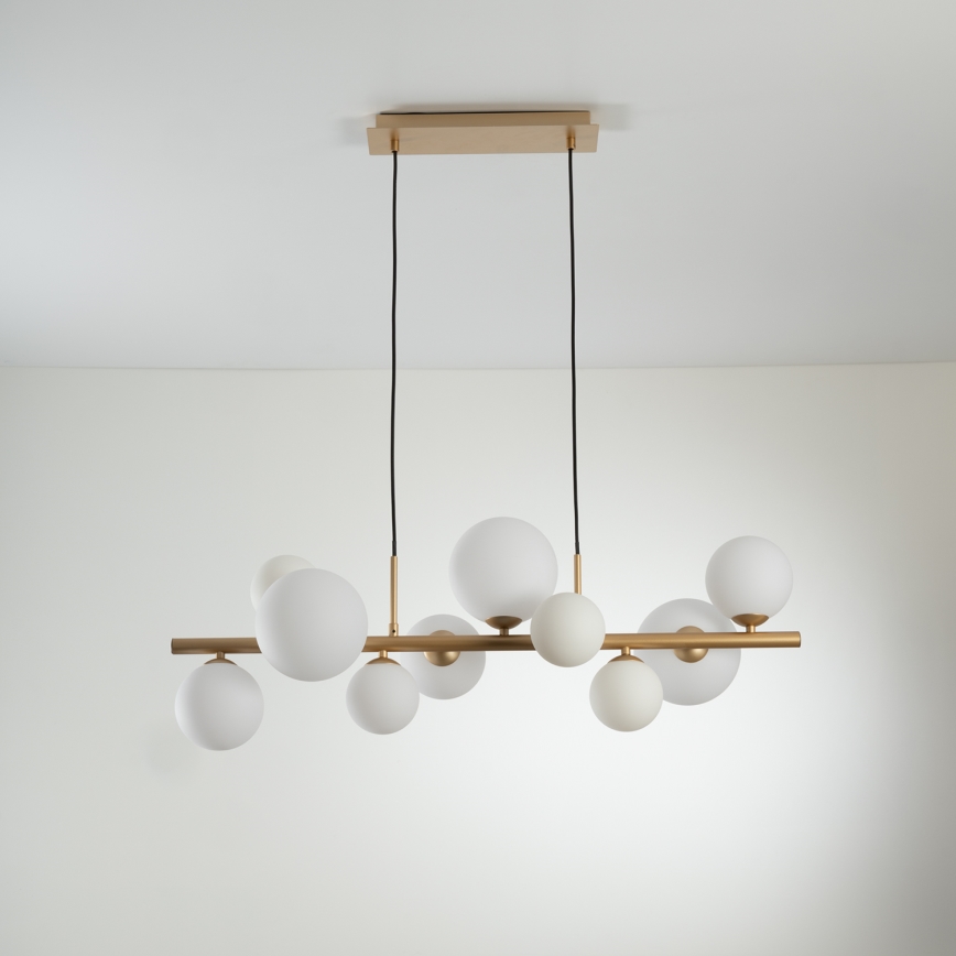 ONLI - Rippvalgusti kaabliga PALOMA 10xG9/3W/230V kuldne