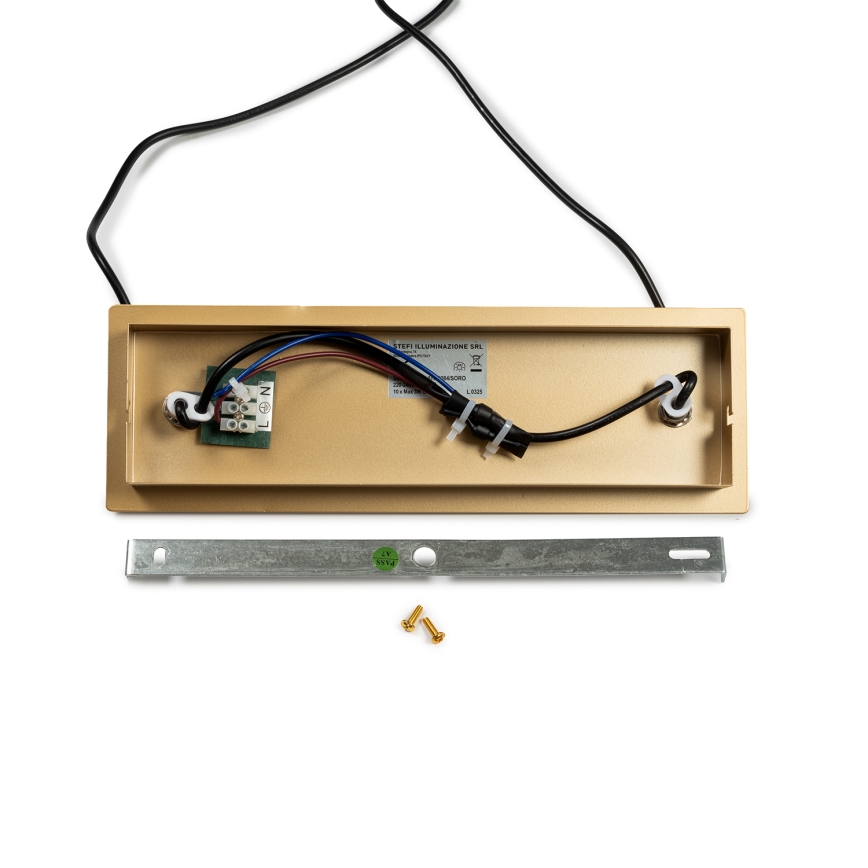 ONLI - Rippvalgusti kaabliga PALOMA 10xG9/3W/230V kuldne