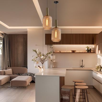 ONLI - Rippvalgusti PIGNA kaabliga 1xE27/15W/230V