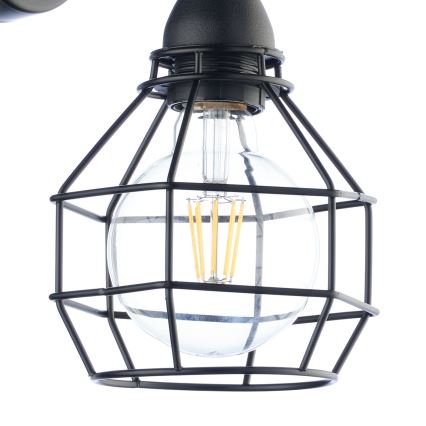 ONLI - Seinavalgusti ÄMBLIK 1xE27/15W/230V must