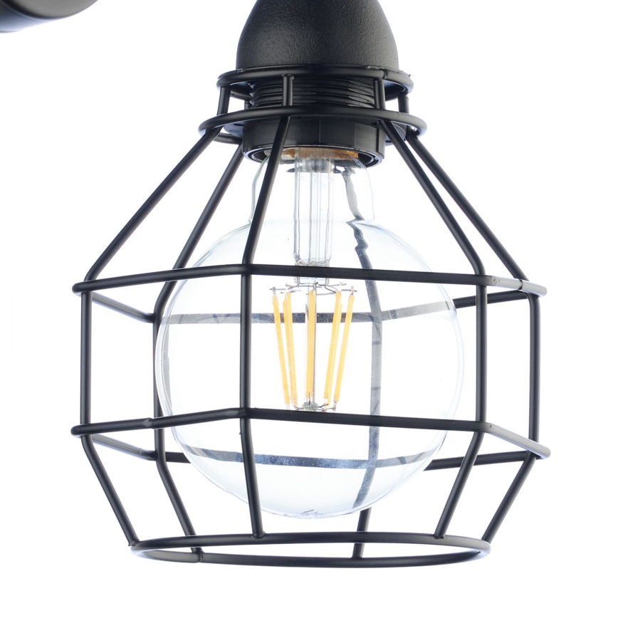 ONLI - Seinavalgusti ÄMBLIK 1xE27/15W/230V must